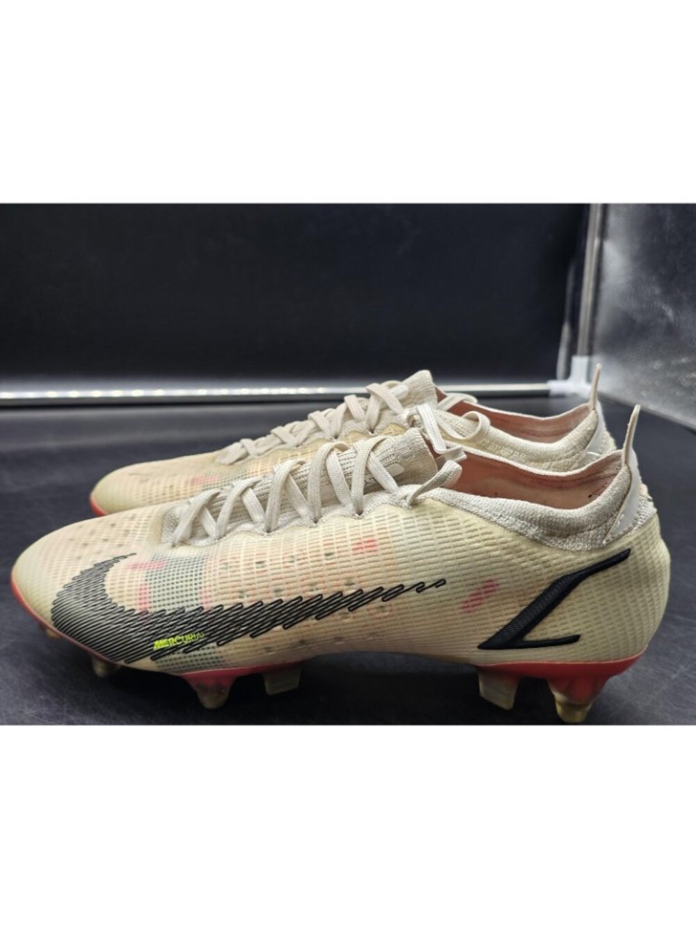Nike Mercurial Vapor 14 Elite Shoes Mens 7.5 Damaged Soccer Cleats CV0988-122 - Picture 5 of 10